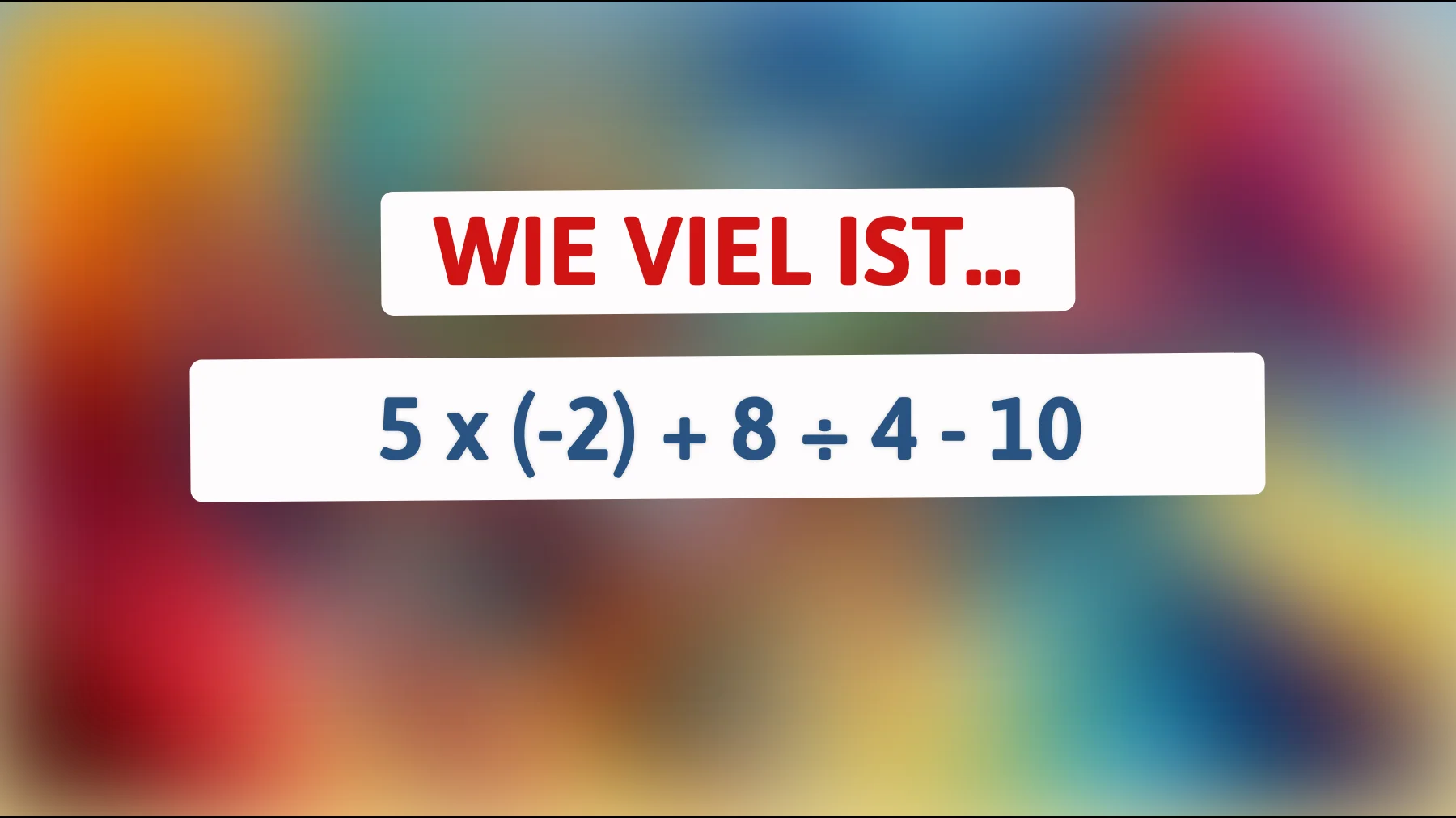 Nur 1 von 10 kann es lösen: Kannst du dieses mathematische Rätsel knacken?"