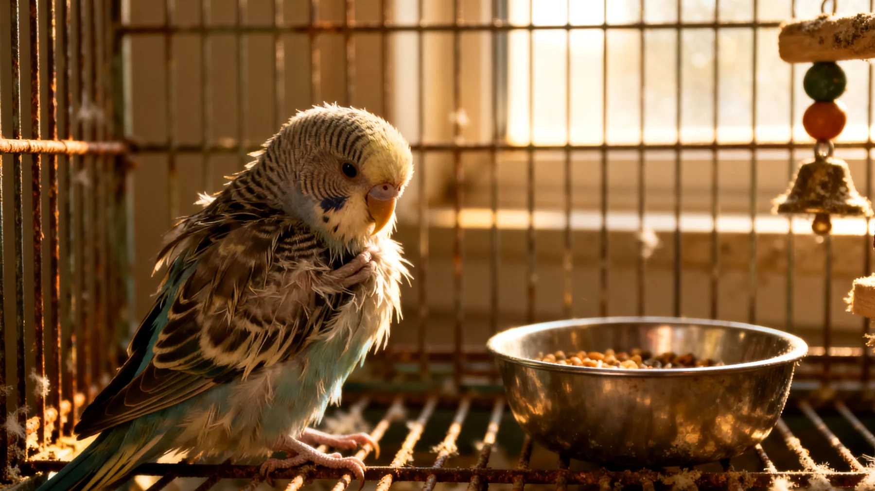 Wellensittiche benötigen eine strukturierte tägliche Routine mit regelmäßigen Fütterungs-, Freiflug- und Interaktionszeiten, um Verhaltensstörungen wie Federrupfen oder übermäßiges Schreien zu vermeiden und ihr psychisches Wohlbefinden zu fördern"